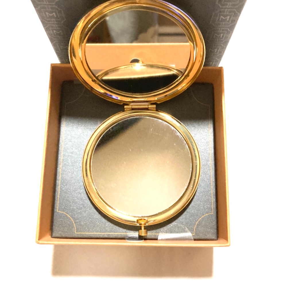 NIB Monet Rhinestone Compact Mirror - Picture 3 of 5